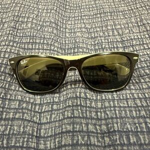 Ray-Ban Black and tan Sunglasses